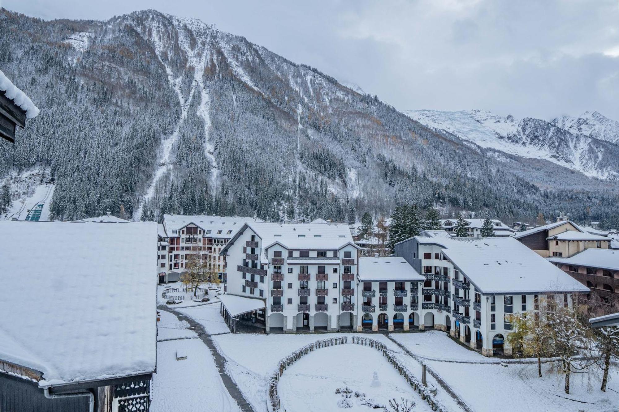 Apartment Lognan 6 Centre Chamonix Mont Blanc Bagian luar foto
