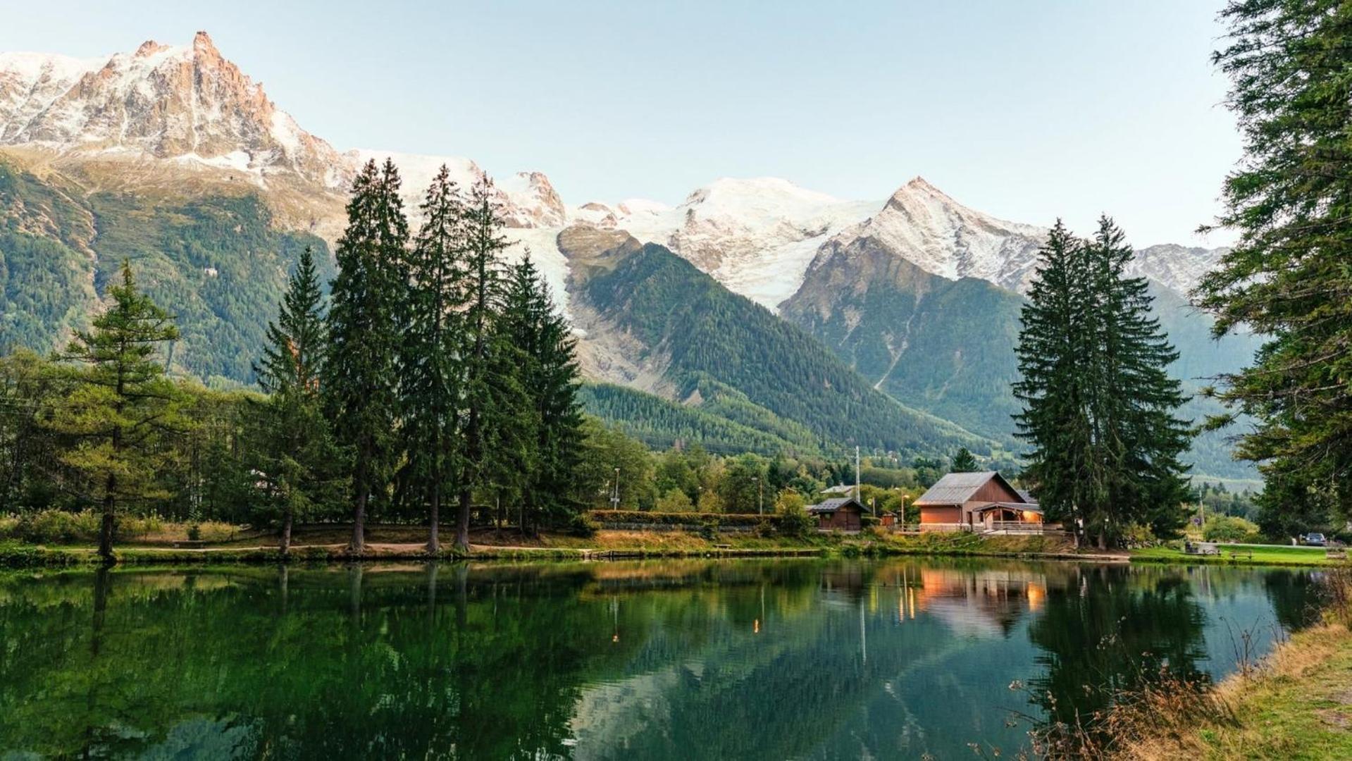 Apartment Lognan 6 Centre Chamonix Mont Blanc Bagian luar foto