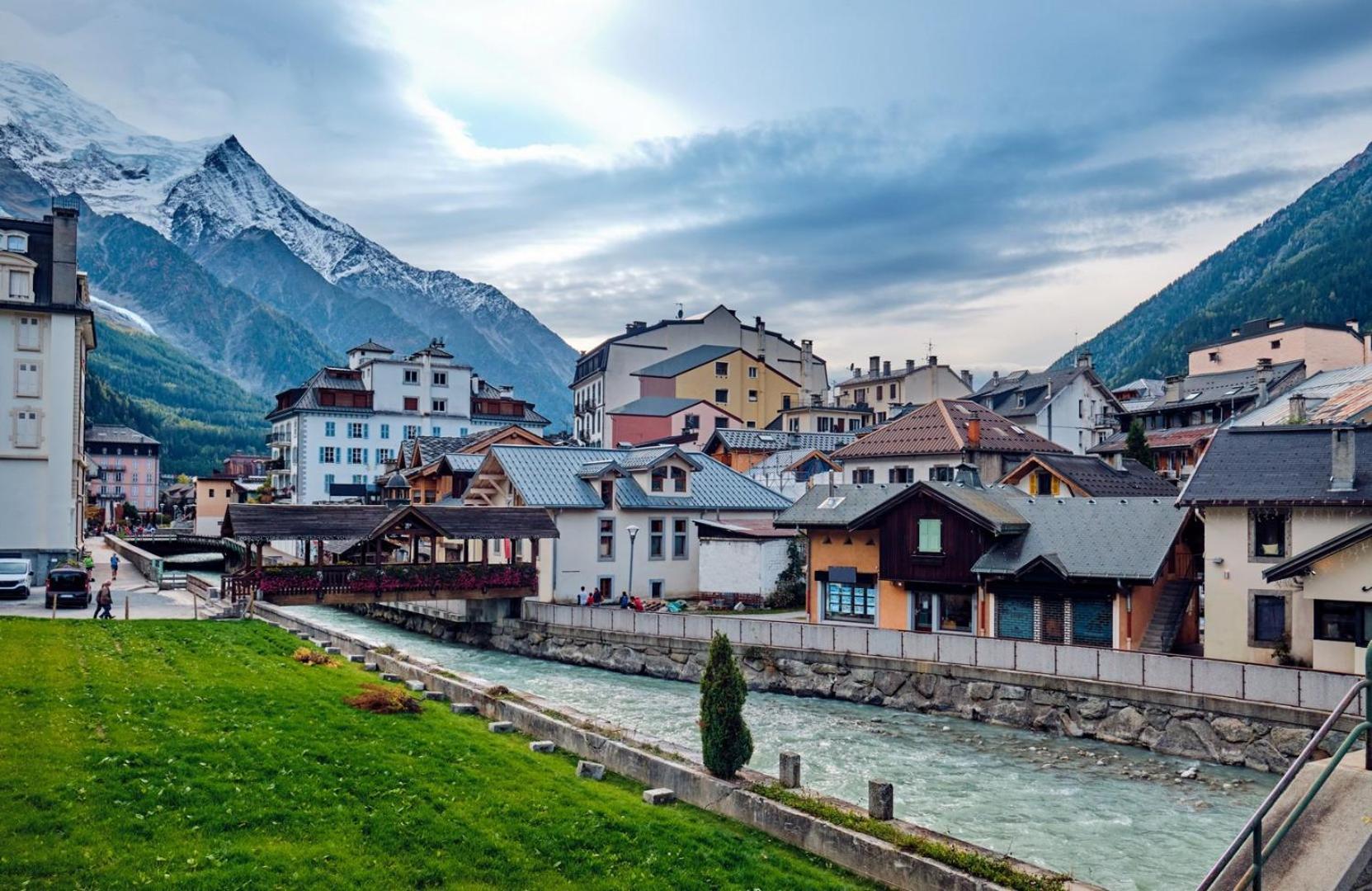 Apartment Lognan 6 Centre Chamonix Mont Blanc Bagian luar foto